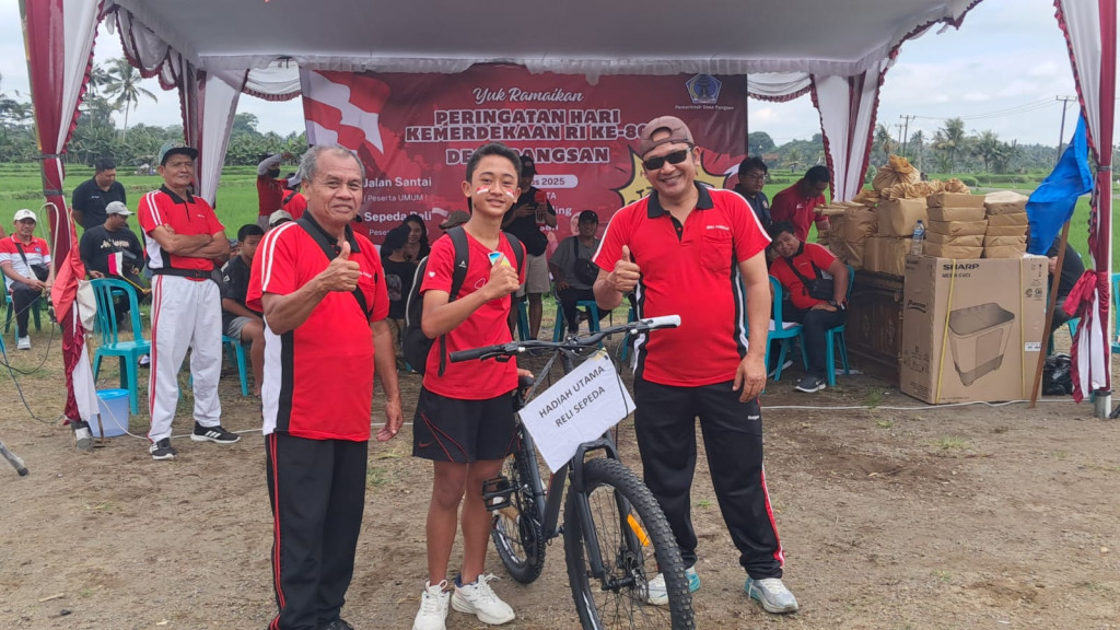 Rally Sepeda Meriahkan Kemerdekaan Republik Indonesia ke-80